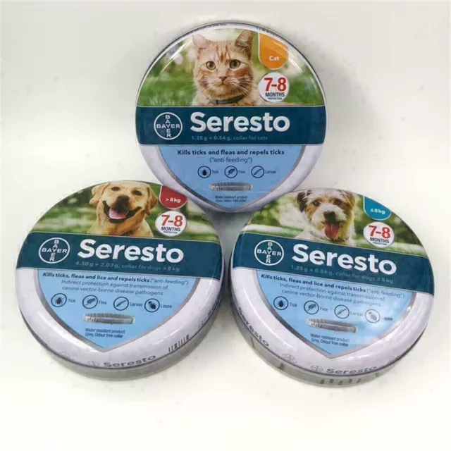 Bayer Ceresto Collar De gato y Perro Protegido Contra^Parásitos Durante 8Meses-E