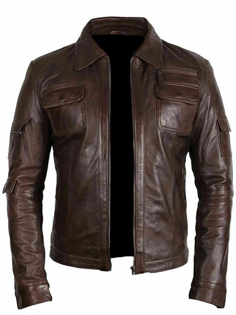 Veste En Cuir D'agneau Suède Camel Mc Gregor - Taille S Mixte, Style Vintage, Occasion Très Bon état