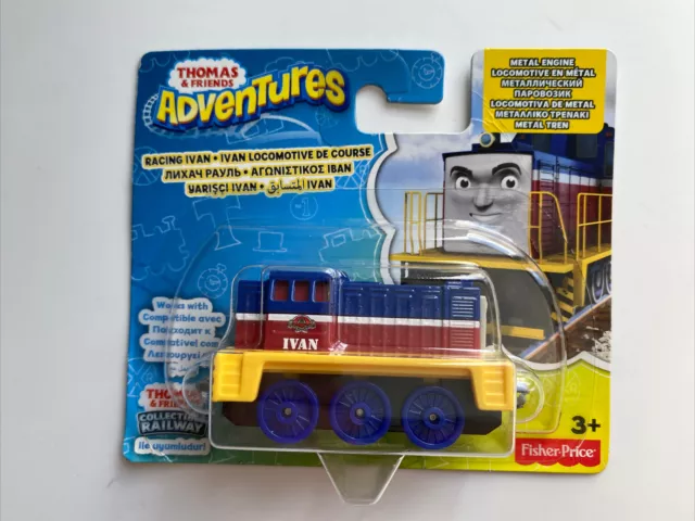 FISHER PRICE THOMAS & Friends Tank Engine Toy Train Racing Ivan New In ...