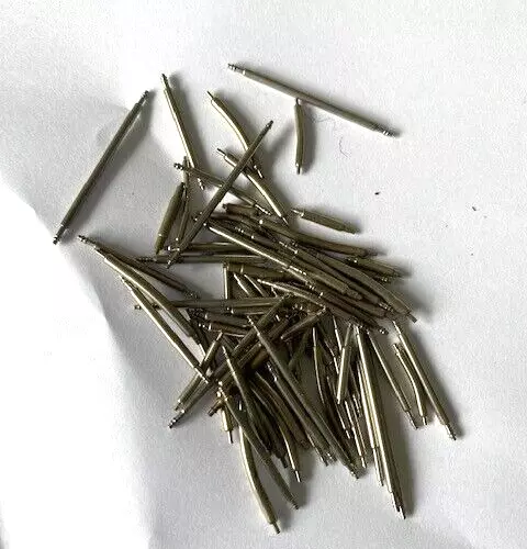 30 X Extra Strong Stainless Steel Watch Strap Repair Spring Bars Pins assorted