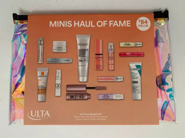 Qty 14 Ulta Beauty Minis Haul of Fame Perfume Cosmetics Skincare Samples Set NEW