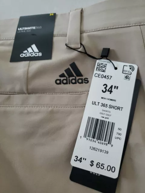 Adidas Mens Golf Shorts 34 Waist Ultimate365