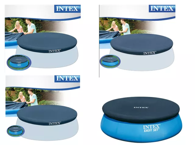 Intex Lona Pool Cubierta para Piscina Fácil 244 305 366 396 457cm