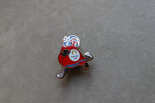 Pin’s avec panneau de rue basket-ball des Jeux olympiques de Paris 2024