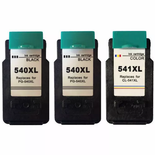 PG540 / CL541 / XL / XXL / Black / Colour Ink Cartridges For Canon PIXMA MG3650