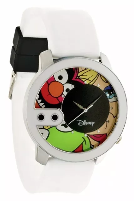 Con Licencia Oficial Disney Flud Muppets Blanco Rex Reloj de Pulsera