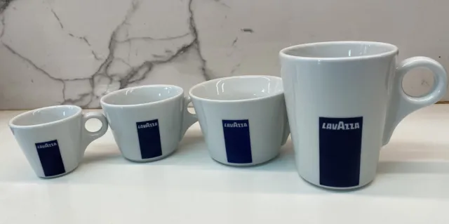 Lavazza Coffee Cup Set Italian Cups Expresso Cappuccino Mug Cafe Americano Gift