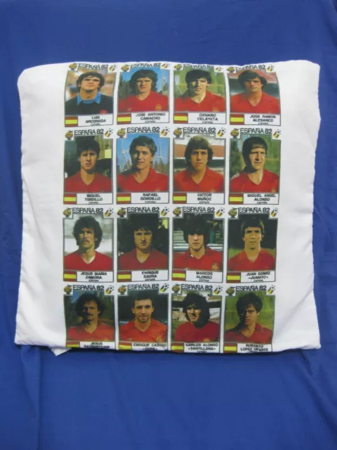 Funda De Cojin Seleccion Española De Futbol 1982 Cushion Cover España Spain