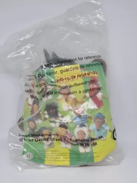 McDonalds Happy Meal Spielzeug 1999 Wombles of Wimbledon gewöhnliches Stoffspielzeug - Neu