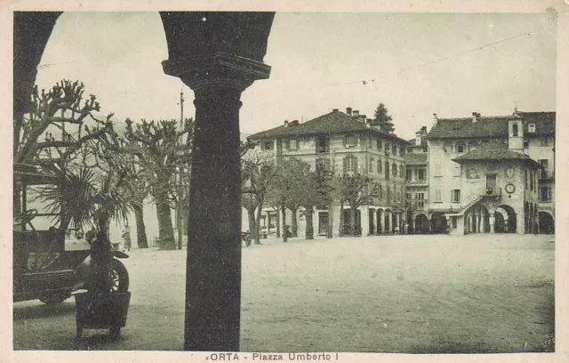 Novara - Orta - Piazza Umberto 1 - fp nv