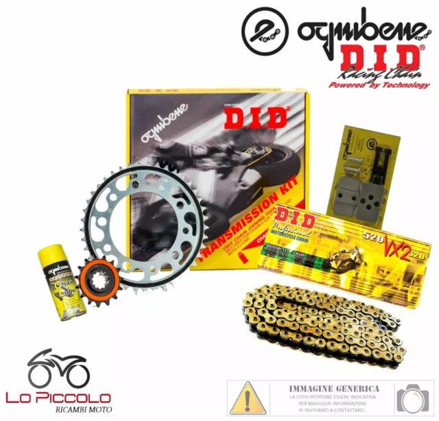 Kit Trasmissione Premium Did Catena Corona Pignone Honda Xr 600 L - R 1993 1994