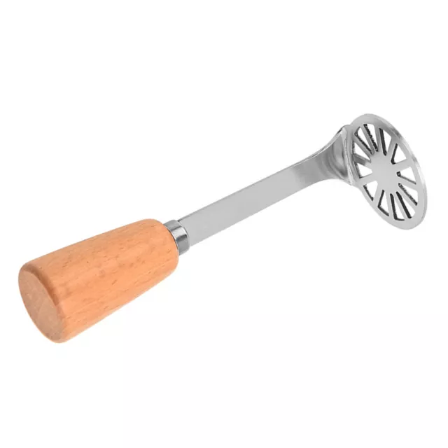 FTD Kitchen Potato Masher 304 Stainless Steel Potato Smasher Metal Mashing