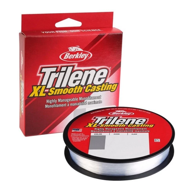 Berkley Trilene XL Smooth Casting Fishing Line Filler Spools Clear