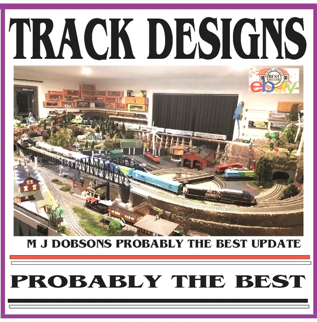 MODEL TRAIN OO Gauge Hornby Model Train Plans – CAD Layout Designs USB ...