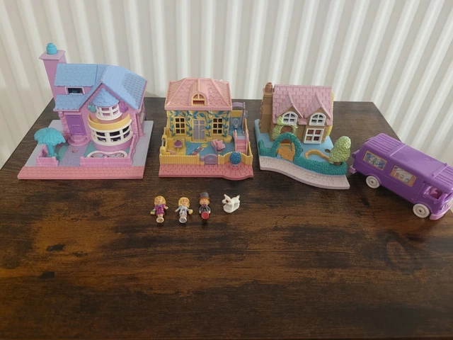 Polly pocket on sale playsets vintage