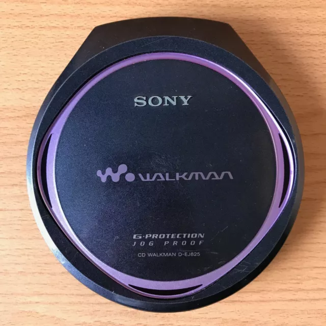 Sony D-EJ825 CD Walkman Player PORTABLE/SLIM/BATTERY - UNTESTED PLS READ