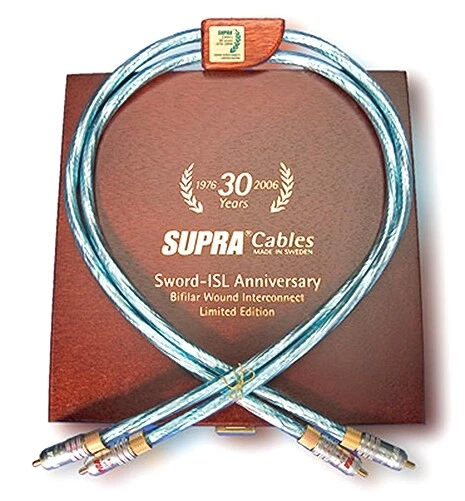 PAIRE D'INTERCONNEXION SUPRA SWORD-ISL 1 mètre (3,28 pi) HI FI CHOICE PAIRE D'INTERCONNEXION SUPRA SWORD-ISL 1 mètre (3,28 pi) HI FI CHOICE