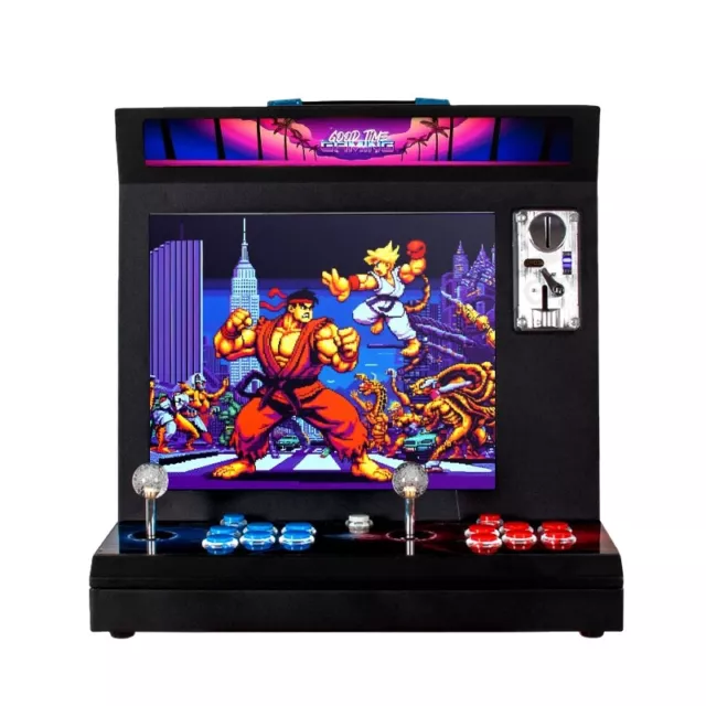 Bartop Arcade Machine - 5000 classic games - Coin Acceptor - 12 Month Warranty