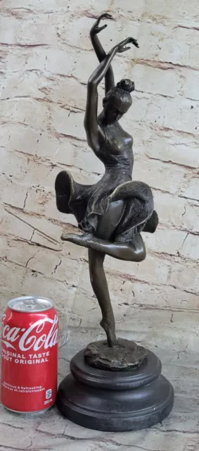 Degas Bailarina de Bronce Estatua Figura Escultura Caliente Reparto Venta Art
