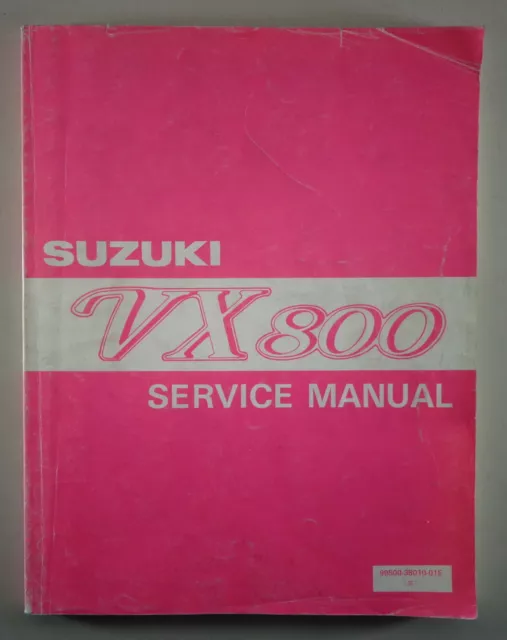 Workshop Manual/Repair Manual Suzuki VX 800 Stand 03/1990