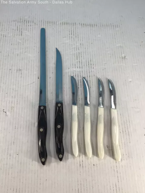 Lot of 6 Cutco Knives - Carving Steak