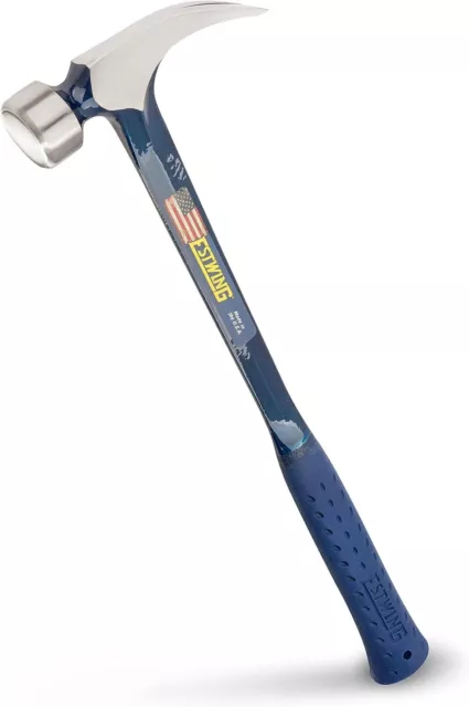 Estwing BIG BLUE Framing Hammer - 25 oz Straight Rip Claw 2