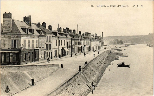 CPA Creil Quai d'Amont FRANCE (1014086)