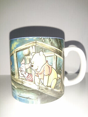 Vintage Walt Disney Classics Winnie The Pooh Mug 2003 Piglet,Roo,Eeyore Etc
