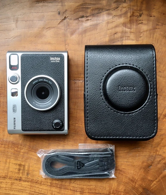 (GENUINE) FUJIFILM INSTAX Mini Evo Hybrid Instant Camera w/ Fujifilm
