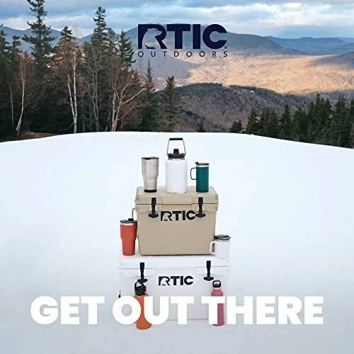 RTIC 30 oz Insulated Tumbler Stainless Steel Coffee Travel Mug with Lid Spill... 8