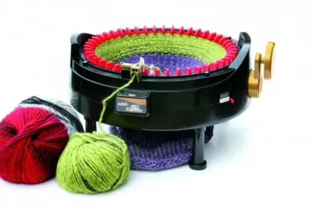 Addi Express Kingsize Knitting Machine Circular & Flat Knits Hand Cranked