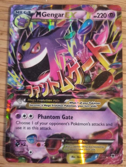 Pokemon Trading Card Game XY4 034/088 RR Mega Gengar EX (Rank A)