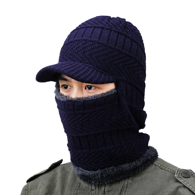 Gorros Gorras De Invierno Para Hombre Sombrero El Frio Bufanda De Moda 2022