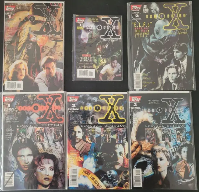 X-Files #0,1-30 (1996) Topps Comics Set Of 37 Issues! Annuals! Specials! Digest