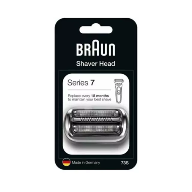 Braun Series 7 73S Electric Shaver Head Replacement Shaver Head - Silver Hot