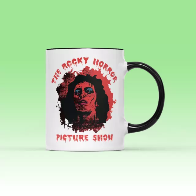 Frank-N-Furter Rocky Horror Black Handle Tea Coffee Mug-Picture Show Fan Fiction