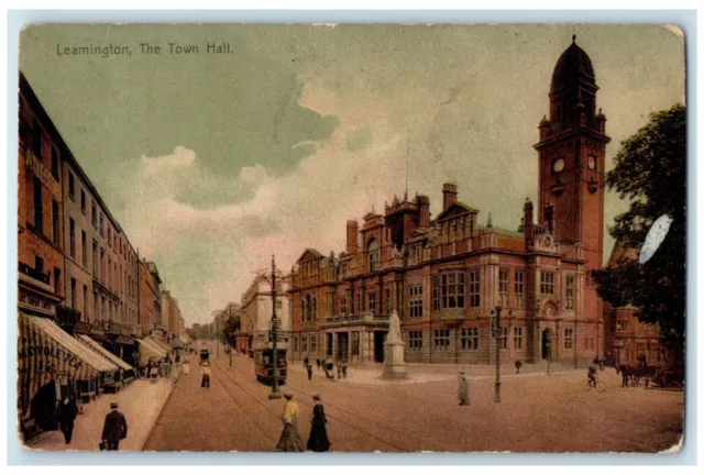 c1910 Leamington The Town Hall Essex County England Unposted Postcard