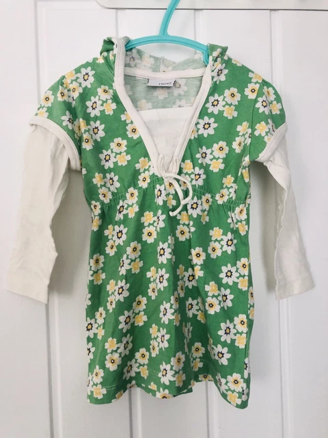 Next baby girl hooded top/tunic age 12-18 months (1-1.5 years)