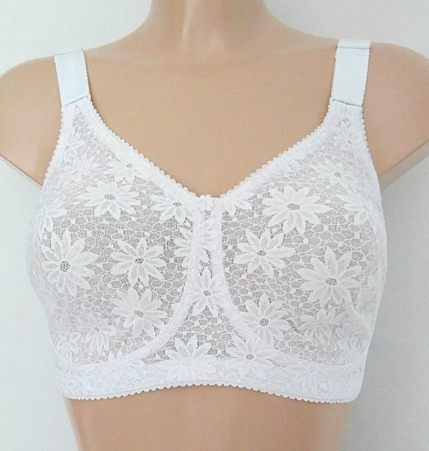 Miss Mary of Sweden Cotton Dots Bra 2248 Full Cup Wireless Comfortable Bras