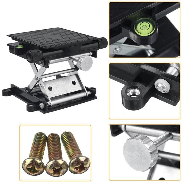 Sollevatore tavolo Lab Lift esperimenti supporto telaio 47-110 mm 90x90 mm regolabile