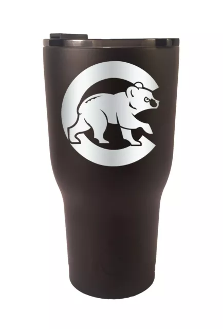 Chicago Cubs RTIC Laser Engraved 20 or 30 oz Stainless Steel Tumbler