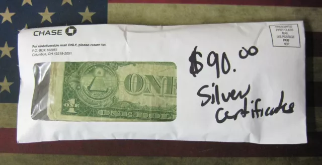 Lot of 90 Silver Certificate $1 Notes U.S. Currency