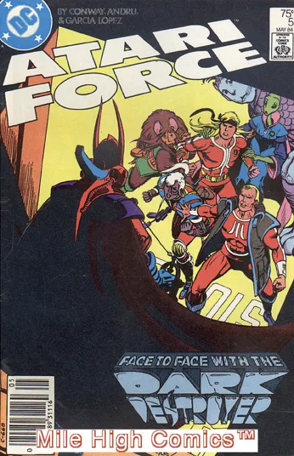ATARI FORCE (1984 Series) #5 NEWSSTAND Very Fine Comics Book