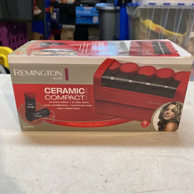 Remington H1018 Compact Ceramic Worldwide Voltage Travel Hair Setter Hot Rollers