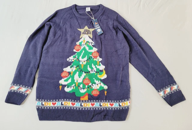 Aldi ugly christmas sweater on sale