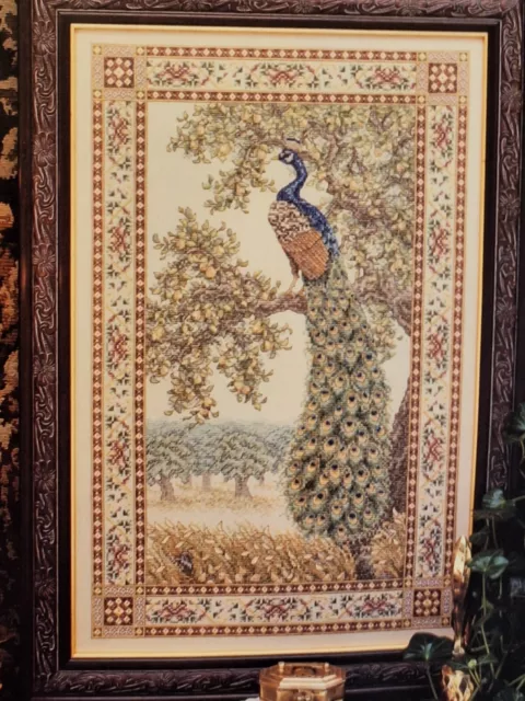 Teresa Wentzler PEACOCK TAPESTRY Cross Stitch Kit