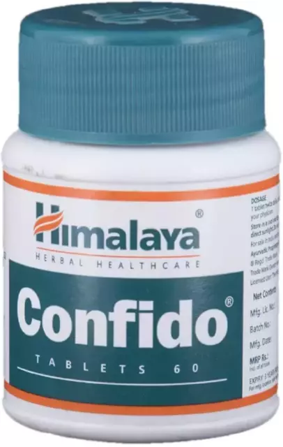 HIMALAYA Herbal Confido Men's Health Support Increases Confidence (60 tabs)*NEW*