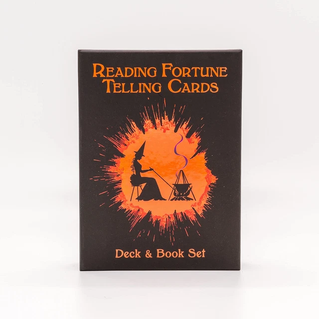 Reading Fortune Telling Cards Deck And Book Set