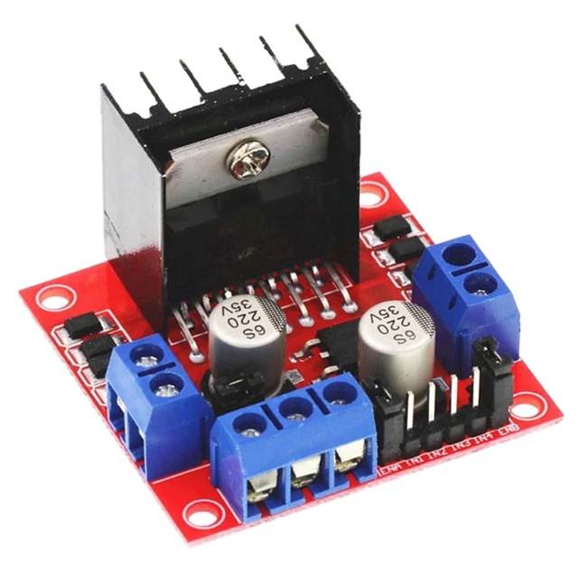 MODULO DRIVER MOTORE DC L298N H-Bridge scheda motore passo-passo DC per