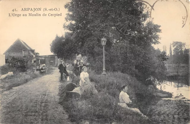 Cpa 91 Arpajon / L'orge Au Moulin De Cerpied